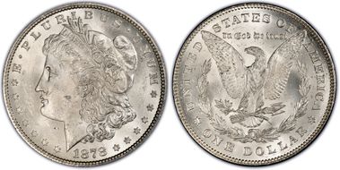 1878 7/8TF $1 Strong MS63