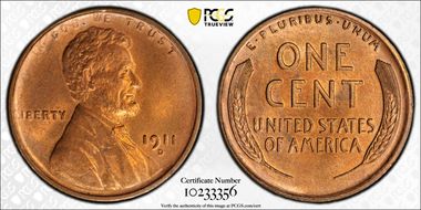 1911-D/D 1C RPM FS-504 MS64RD