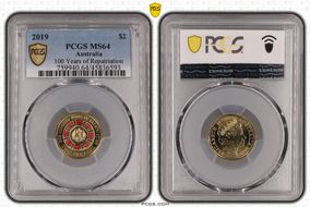 2019 $2 100 Years of Repatriation Colorized MS64