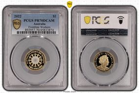 2022 $2 Frontline Workers PR70DCAM