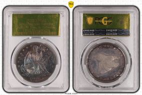 1838 $1 J-84, Gobrecht Restrike PR65