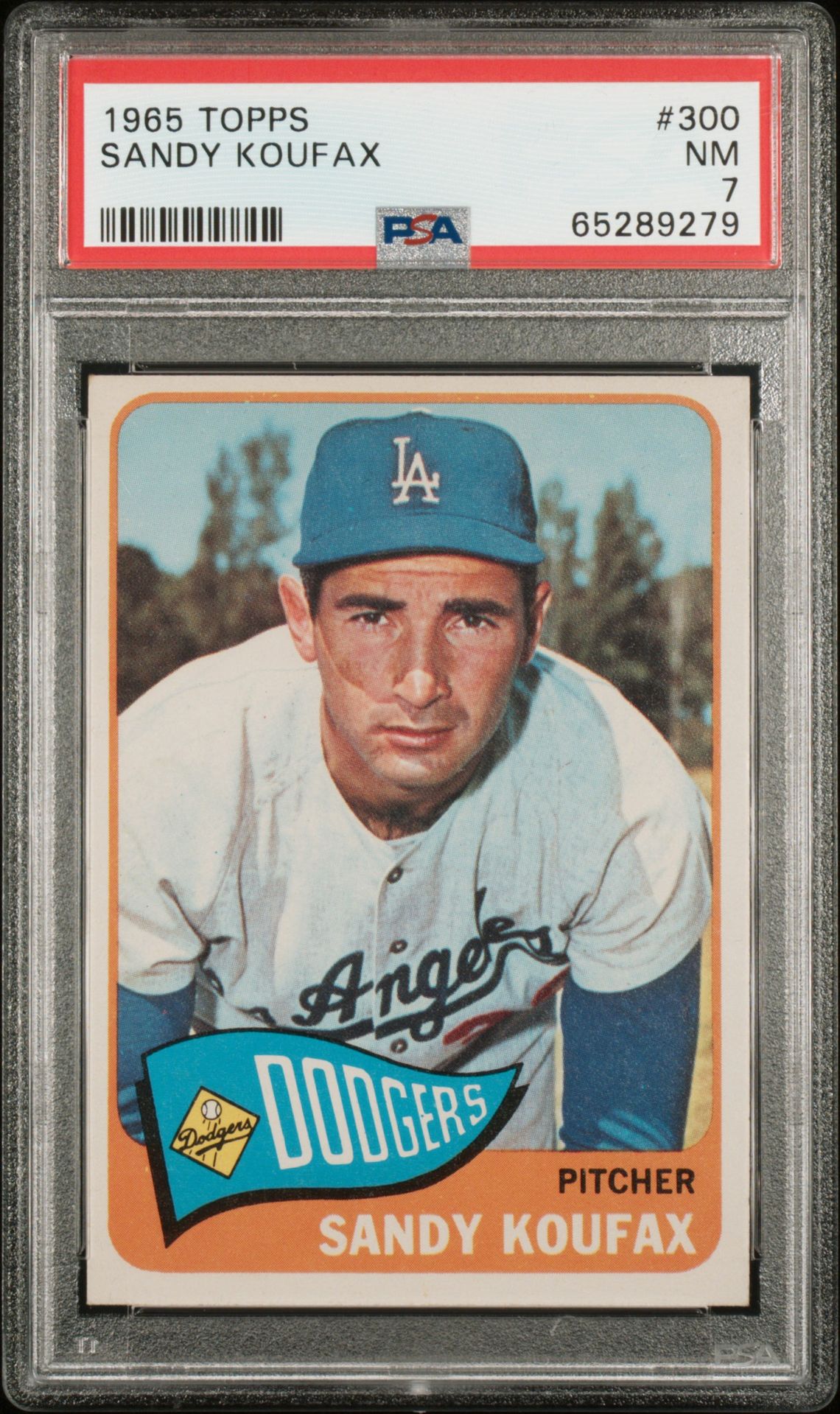 1965 Topps TOPPS #300 Sandy Koufax front
