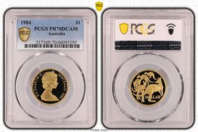 1984 $1 PR70DCAM