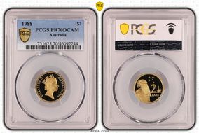 1988 $2 PR70DCAM