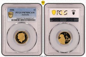 2006 $2 PR70DCAM