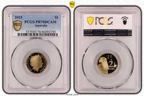 2015 $2 PR70DCAM