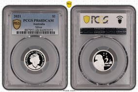 2021 $2 Ag PR68DCAM