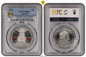 2022 50C Commonwealth Railways-NM25 Australian Rail Heritage MS68