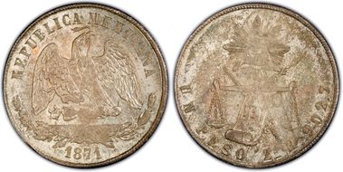 1871-Zs H Peso KM-408.8 MS64