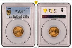 1951 3 St KM-51 MS67