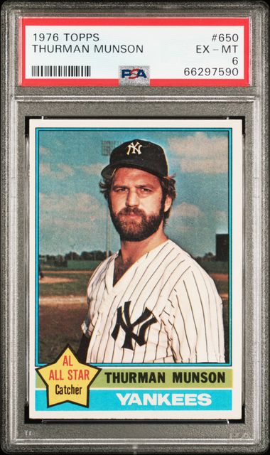 1970 Topps #189 Thurman Munson Rookie Card Collection (3) - PSA EX-MT 6 on  Goldin Auctions