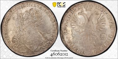 1725 СПБ Rouble СПБ under Eagle Edge 1 N1