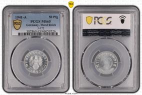 1941-A 50 Pfg J-372 MS65