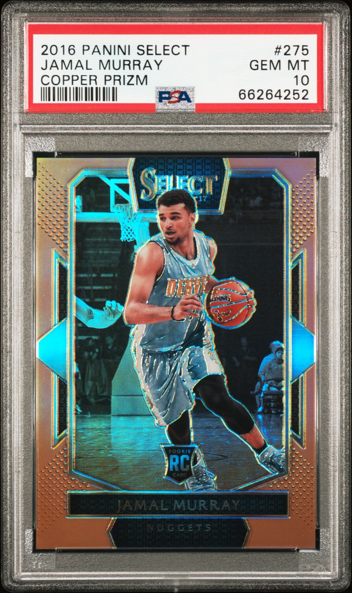 2016 Panini PANINI SELECT SILVER PRIZM #275 Jamal Murray front