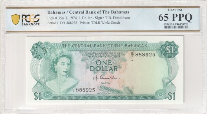 Cert 46058798 - Banknote Obverse