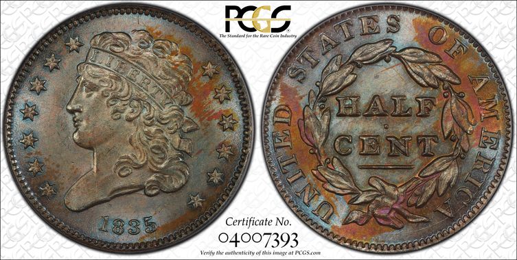 Cert 04007393 - Coin Image