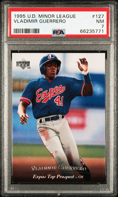 Vladimir Guerrero 1994 Upper Deck Minor League #127 Top Prospect