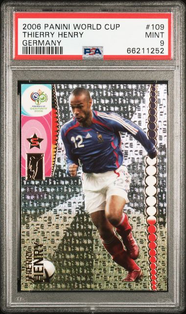 安い定番人気 ヤフオク! - Thierry Henry mosaic 1/1 one of one 直筆