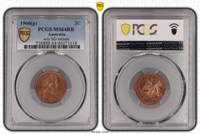 1966(p) 2C w/o SD initials MS64RB