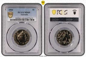 2006 $1 MS69