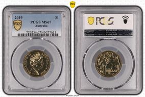 2019 $1 Ian Rank-Broadley Effigy MS67