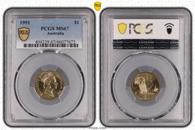 1991 $2 MS67