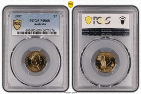 1997 $2 MS68