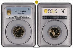 2005 $2 MS69