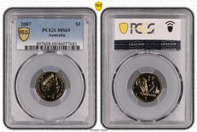 2007 $2 MS69