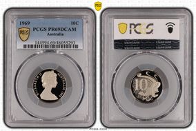 1969 10C PR69DCAM