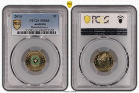 2014 $2 Remembrance - Colorized MS63