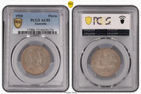1910 Florin AU55