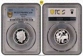 2011 $1 Silver PR69DCAM