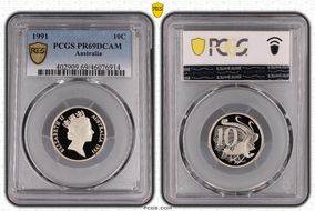 1991 10C PR69DCAM