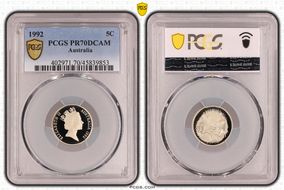 1992 5C PR70DCAM