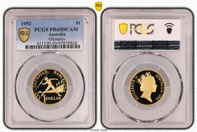 1992 $1 Olympics PR69DCAM