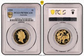 1995 $1 PR70DCAM