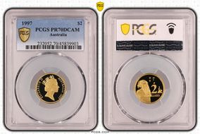 1997 $2 PR70DCAM
