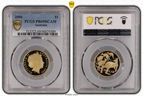 2006 $1 PR69DCAM