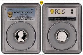 2006 5C Young Bust Silver PR70DCAM