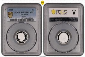 2008 5C Silver PR70DCAM