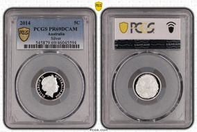 2014 5C Silver PR69DCAM