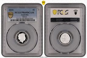 2015 5C Silver PR69DCAM