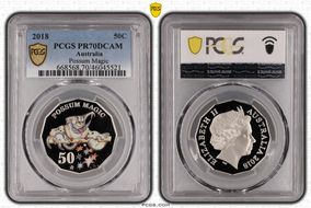 2018 50C Possum Magic Colorized PR70DCAM