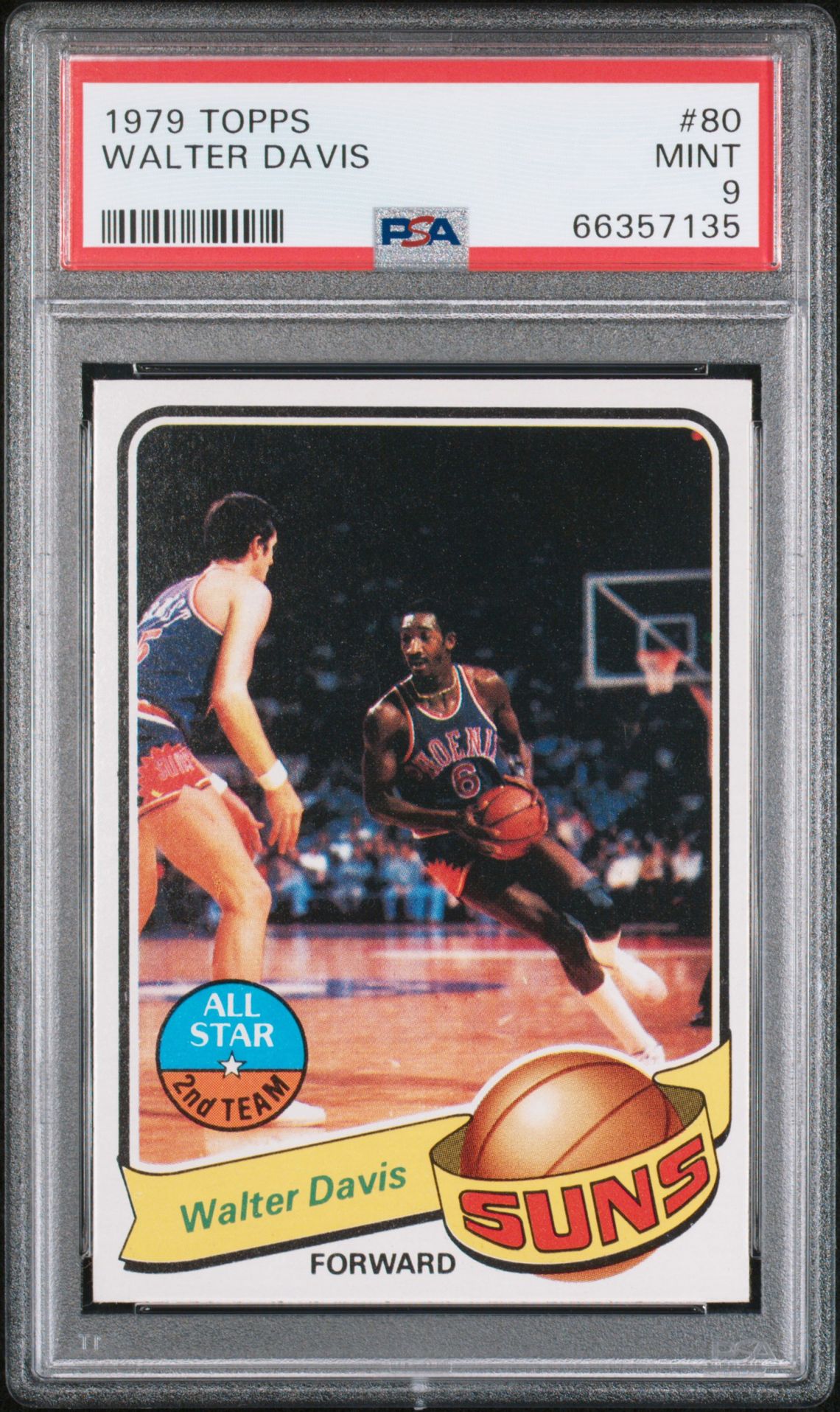 1979 Topps #80 Walter Davis front