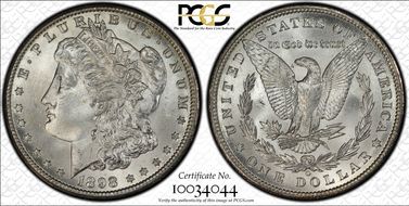 1898-O $1 MS66