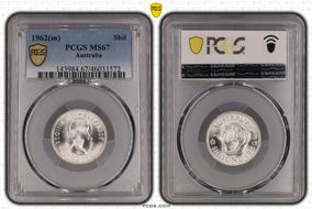 1962(m) Shil KM-59  Ag MS67