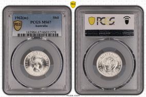 1962(m) Shil KM-59  Ag MS67