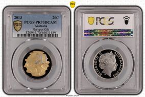 2013 20C Platypus - Partial Gilt PR70DCAM