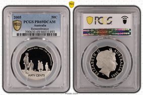 2005 50C Remembrance PR69DCAM